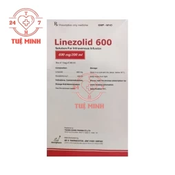Inlezone 600 Amvipharm - Thuốc điều trị nhiễm khuẩn hiệu quả ANVI